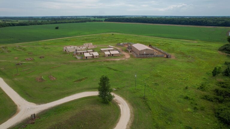30-acre MOUT complex aerial view, NE pov