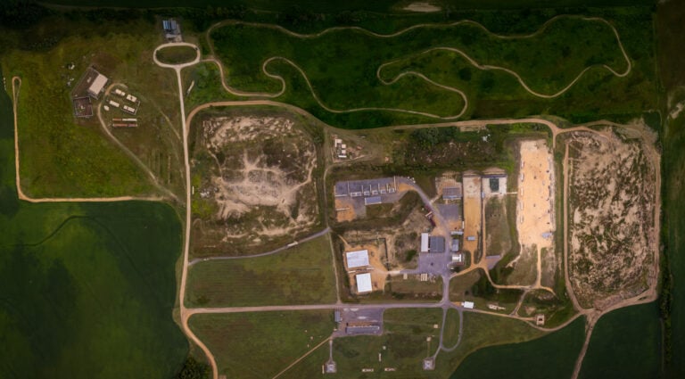 T1G Hogan's Alley Range 4 North Campus focused overhead