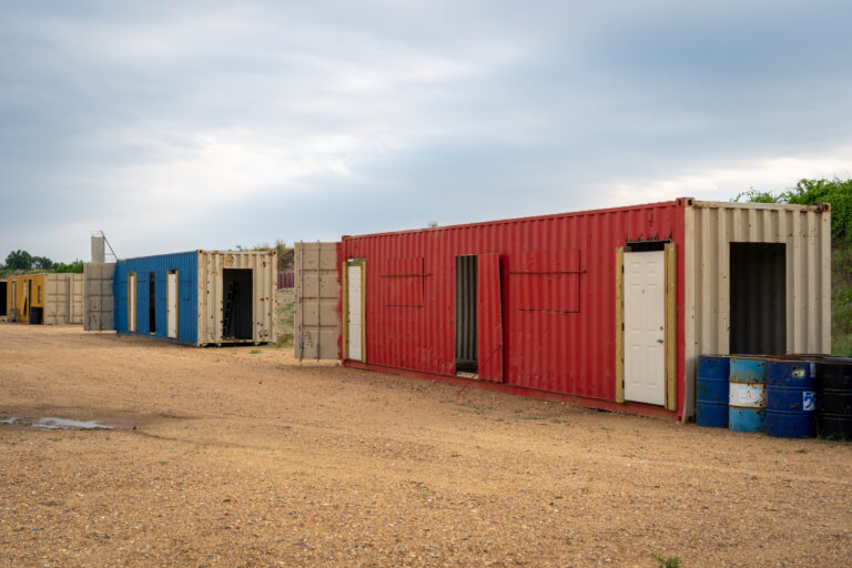 T1G Range 4 Hogan's Alley shooting galley