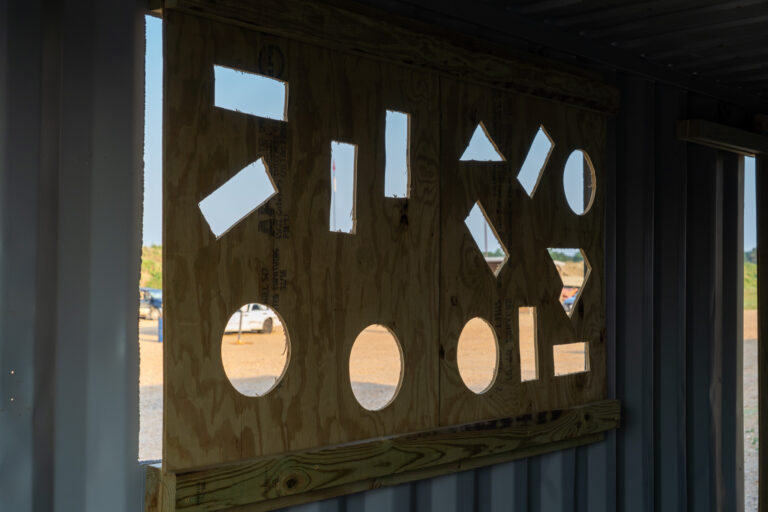 T1G Range 4 Hogan's Alley, interior of connex