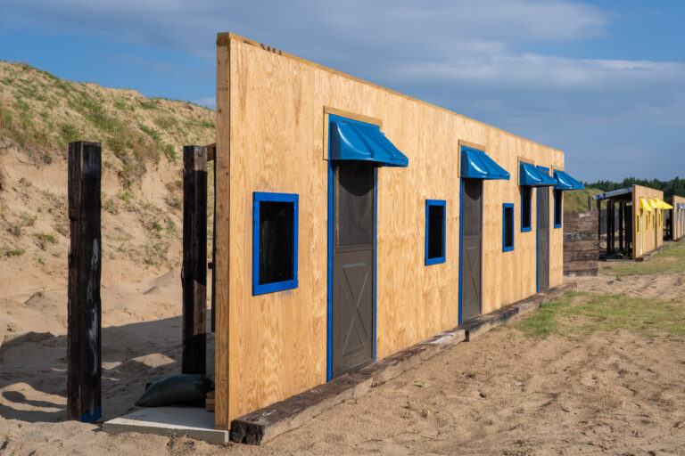 T1G Range 4 Hogan's Alley blue facade