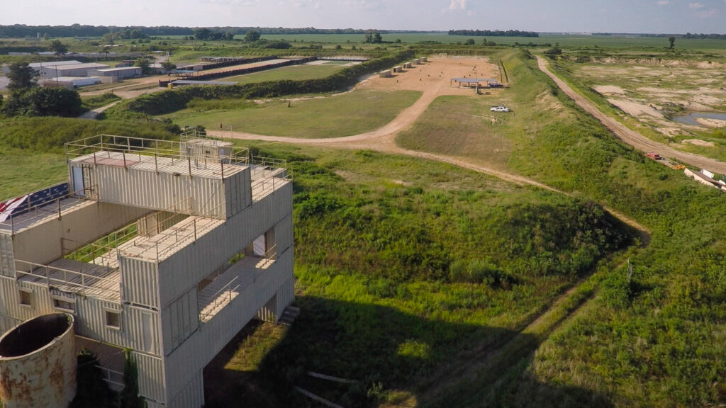 T1G Multipurpose 150yd Range 3 aerial with 5-Story Tower