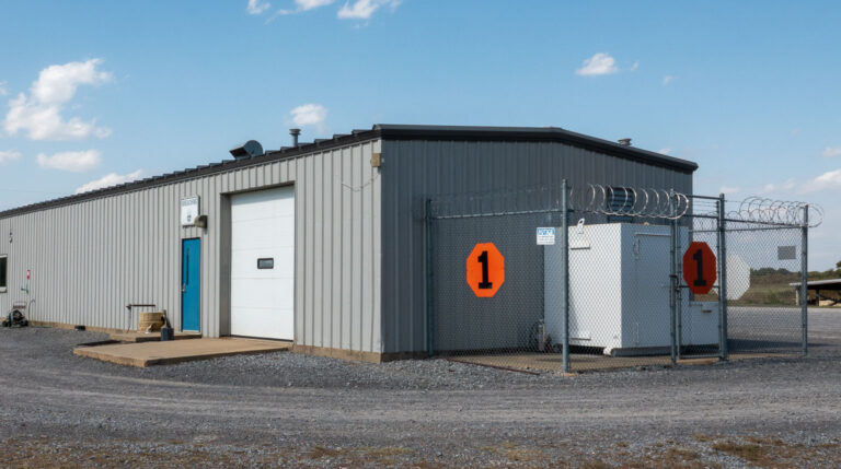 T1G Breaching Classroom exterior with BATF-approved day box