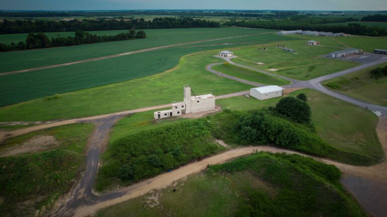 T1G Confined Space Collapsed Structure aerial with LZ