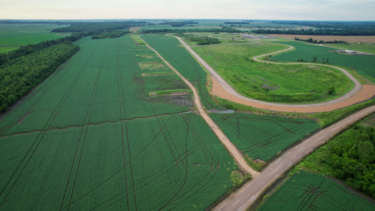 T1G 1000m Known Distance Range aerial North pov