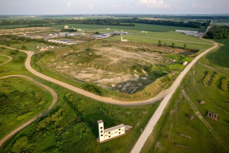 T1G Live-Fire Wadi, aerial n-nw