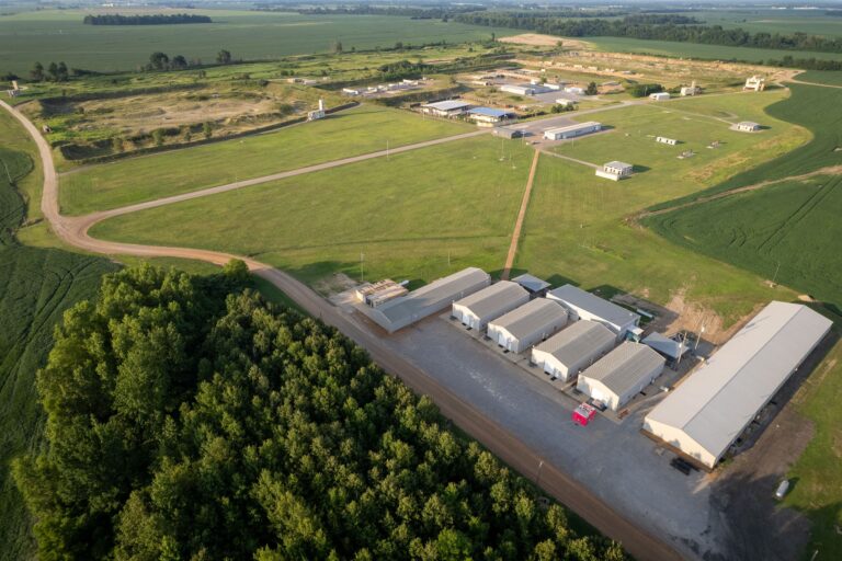 T1G Lodging aerial N-NE north campus