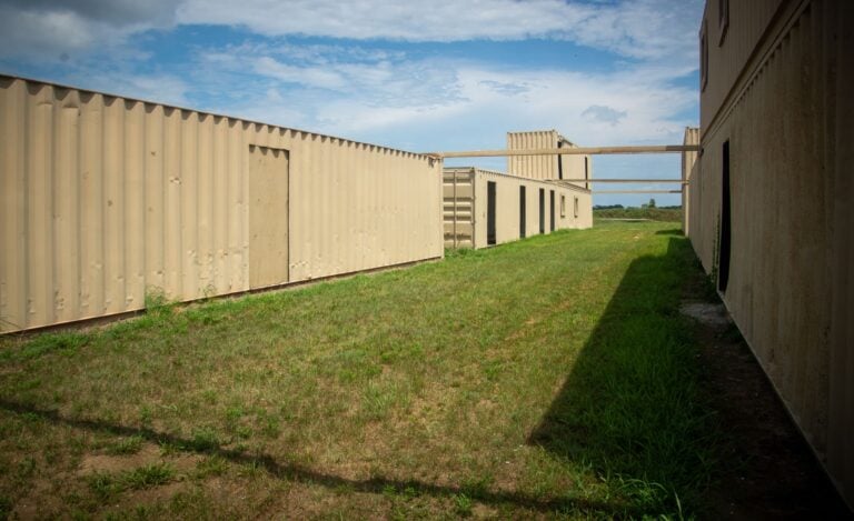 Urban operations training with drone overwatch