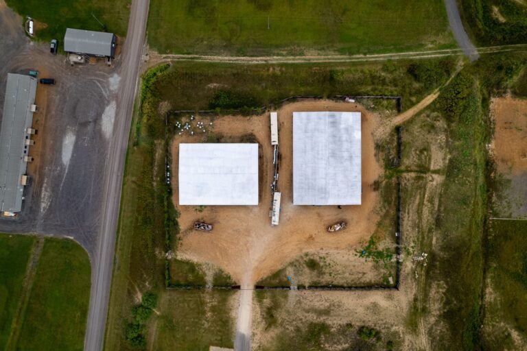 T1G Shoot House, aerial overhead