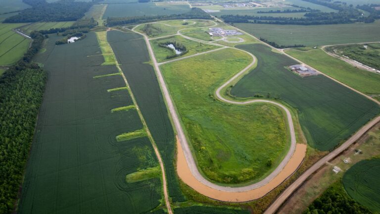 T1G 2.6 Mile Hardball Track aerial with Known Distance Range