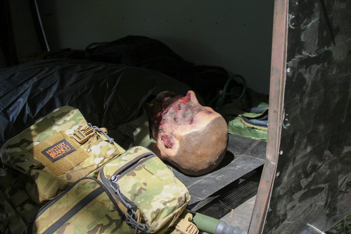 Night CASEVAC exercise