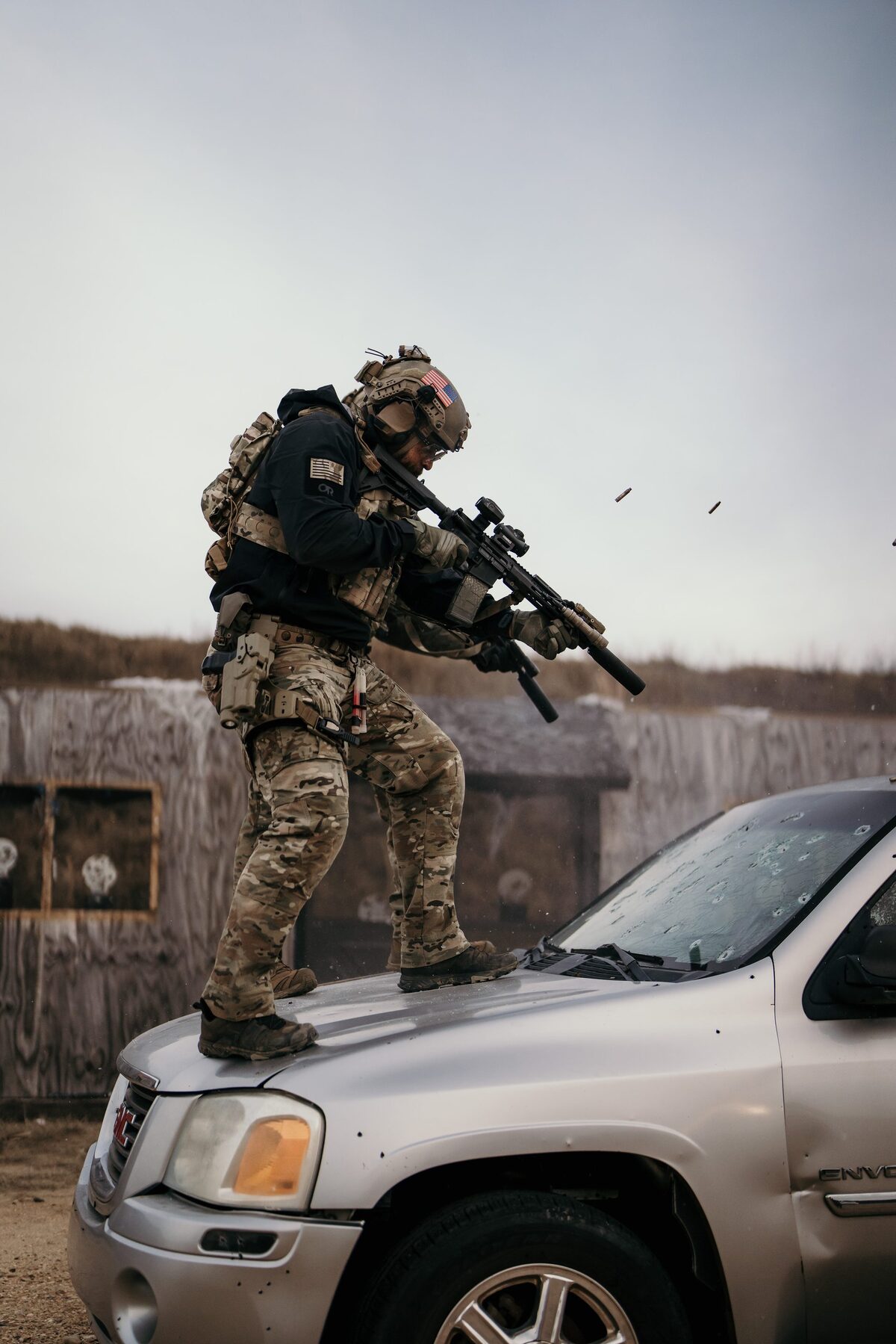 Vehicle contact drill